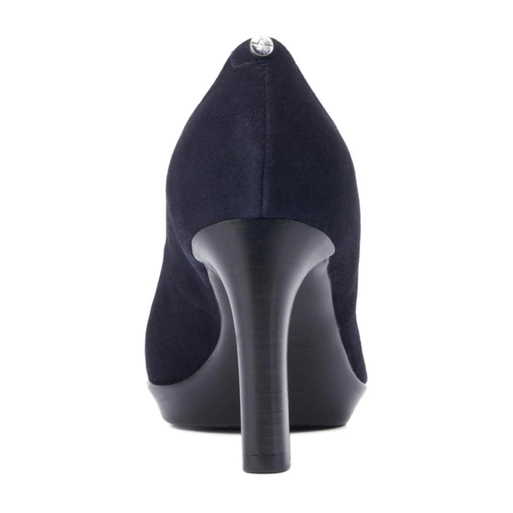 New Aquatalia Raysa Suede Stiletto Platform Pump Blue Sz 7 - Picture 3 of 16